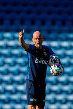 Ståle Solbakken, head coach of the Norwegian national