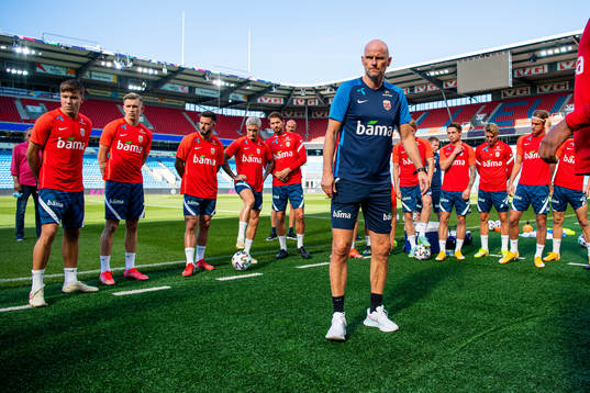 Ståle Solbakken, head coach of the Norwegian national