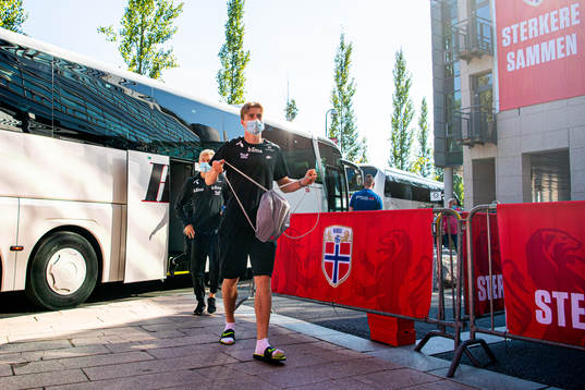 Kristian Thorstvedt of the Norwegian national football team