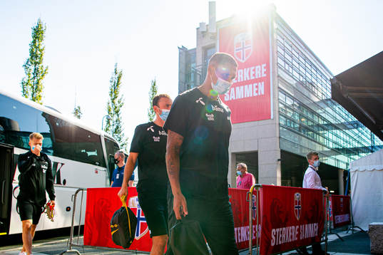 Ruben Gabrielsen of the Norwegian national football team