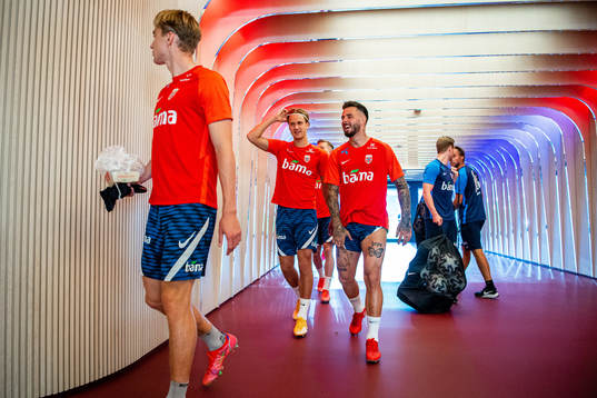 Erik Botheim and Aron Dønnum of the Norwegian national