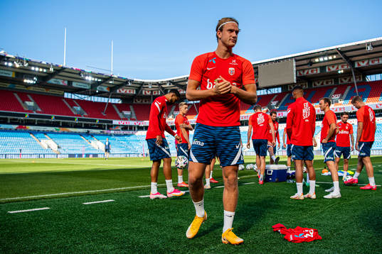 Erik Botheim of the Norwegian national football team