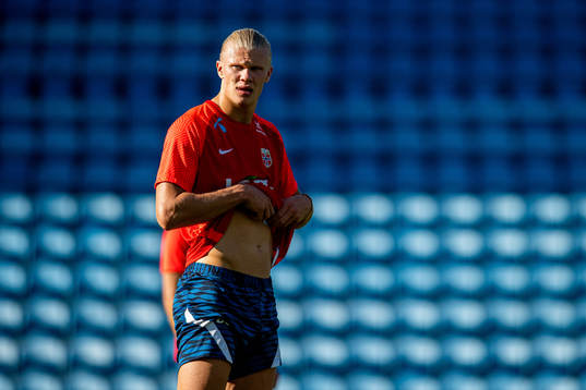 Erling Braut Haaland of the Norwegian national football team