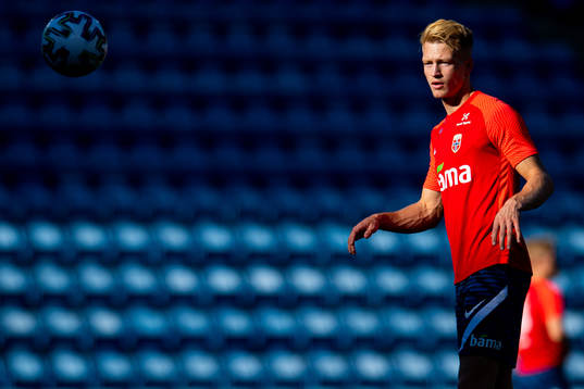 Andreas Hanche-Olsen of the Norwegian national football team