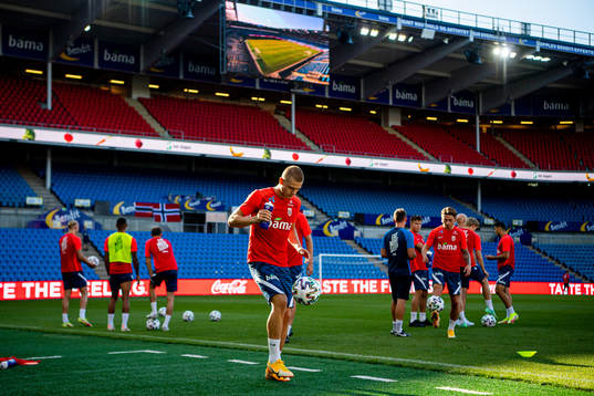 Julian Ryerson of the Norwegian national football team