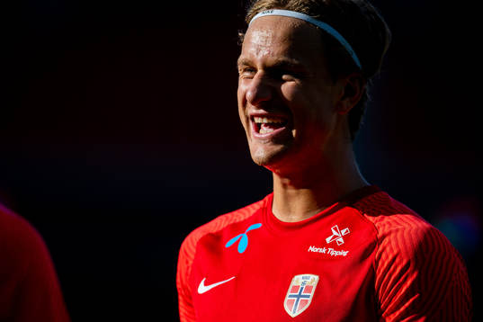 Erik Botheim of the Norwegian national football team