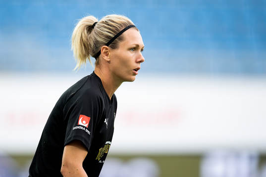 Goalkeeper Jennifer Falk of Häcken