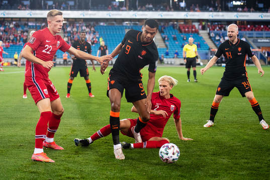 Marcus Holmgren Pedersen and Morten Thorsby of Norway and