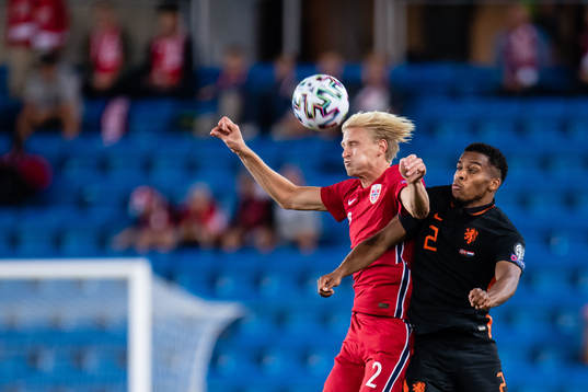 Morten Thorsby of Norway and Jurriën Timber of Netherlands