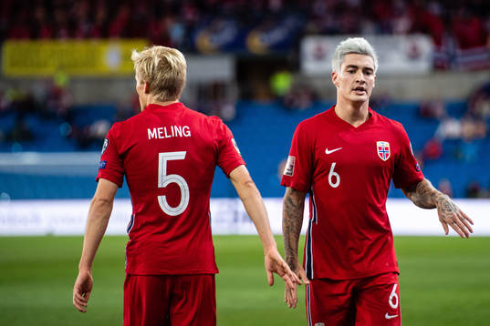 Birger Meling and Mathias Normann of Norway