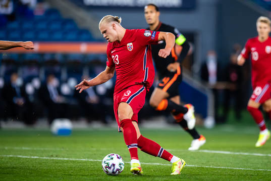 Erling Braut Haaland of Norway