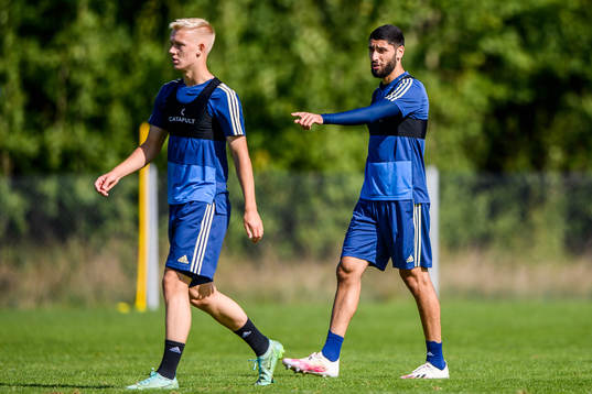 Carl Gustafsson och Aiham Ousou