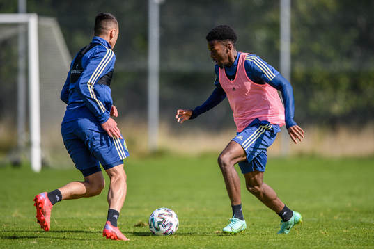 Hussein Ali och Anthony Elanga