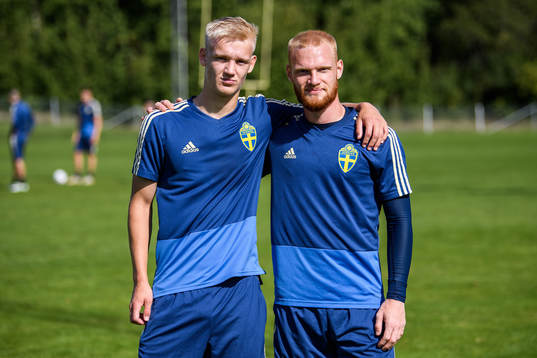 Carl Gustafsson och Nils Fröling
