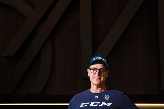 Ishockeylaget Zugs tränare Dan Tangnes