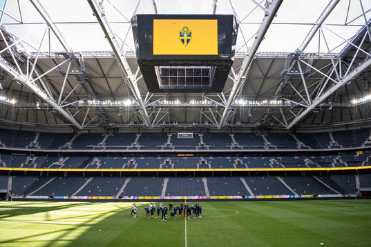 The players of the Swedish national team