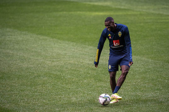 Ken Sema of the Swedish national team