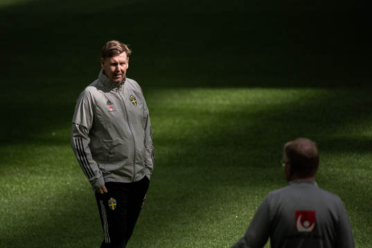 Assistant coach Peter Wettergren of the Swedish national
