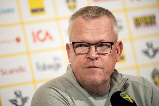 Head coach Janne Andersson of the Swedish national team