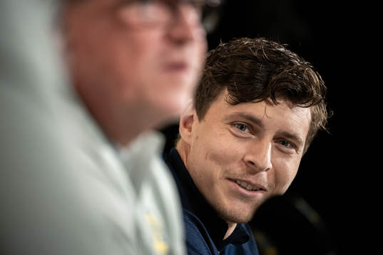 Victor Nilsson Lindelöf of the Swedish national team