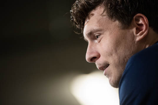 Victor Nilsson Lindelöf of the Swedish national team