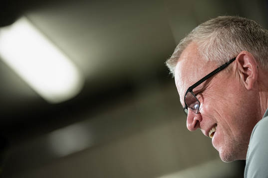 Head coach Janne Andersson of the Swedish national team