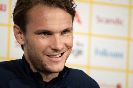 Albin Ekdal of the Swedish national team