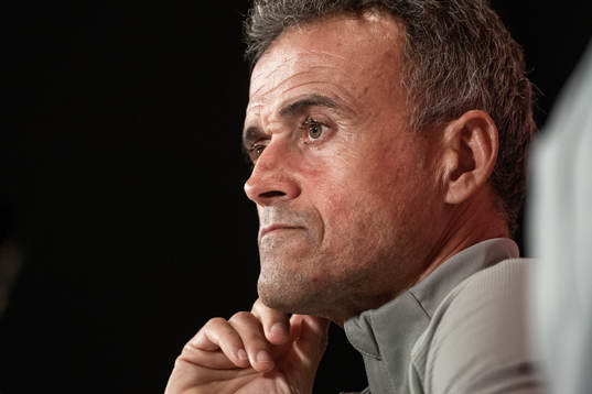 Head coach Luis Enrique of the Spanish national football