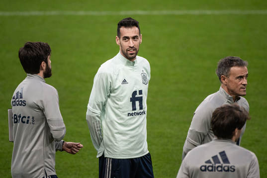 Sergio Busquets of the Spanish national football team
