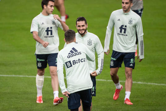 Koke of the Spanish national football team