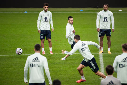 Sergio Busquets of the Spanish national football team