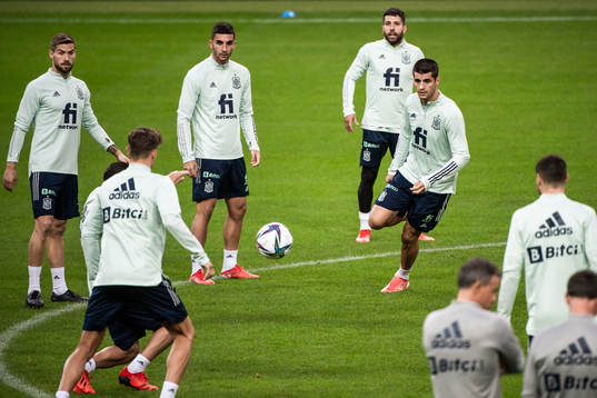 Álvaro Morata of the Spanish national football team
