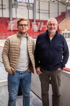 Örnsköldsviks Allehanda reportrar Mattias Persson och