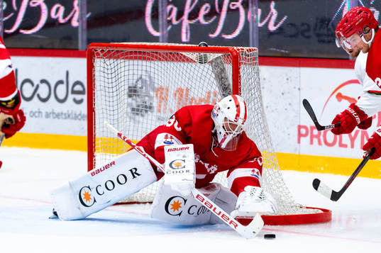 Timrås målvakt Jacob Johansson