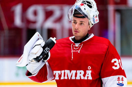 Timrås målvakt Jacob Johansson