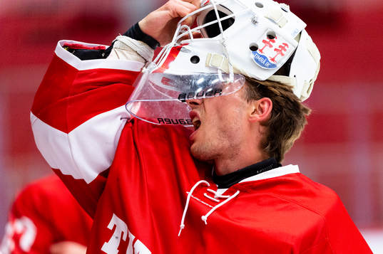 Timrås målvakt Jacob Johansson