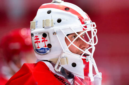 Timrås målvakt Jacob Johansson