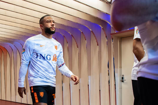 Memphis Depay of Netherlands