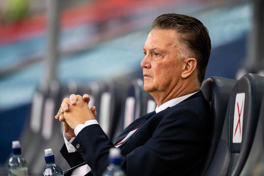 Louis van Gaal, head coach of Netherlands