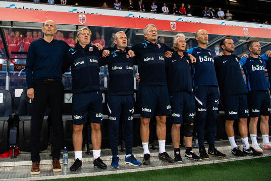 Ståle Solbakken, head coach, Kent Bergersen, assistant