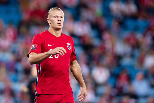 Erling Braut Haaland of Norway