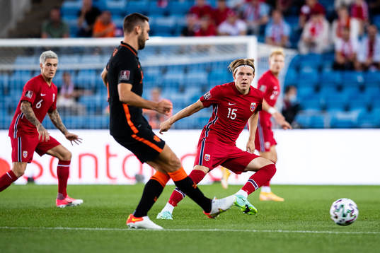 Jens Petter Hauge of Norway