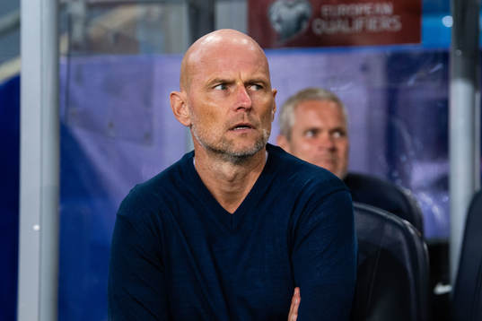 Ståle Solbakken, head coach of Norway