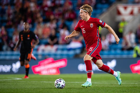 Jens Petter Hauge of Norway