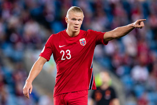 Erling Braut Haaland of Norway