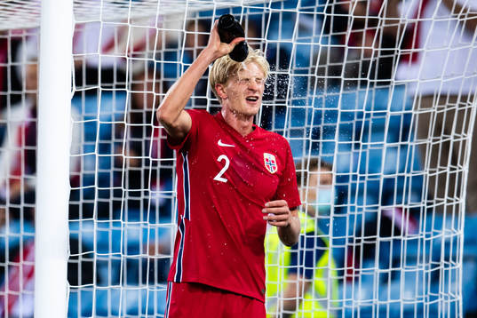 Morten Thorsby of Norway