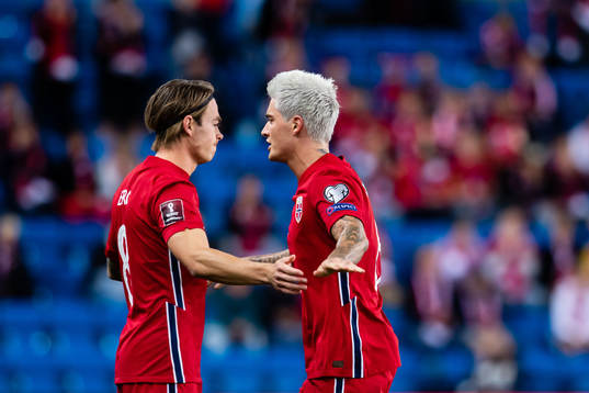 Patrick Berg and Mathias Normann of Norway