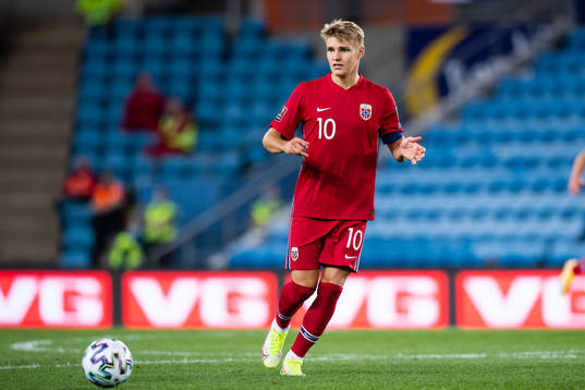 Martin Ødegaard of Norway