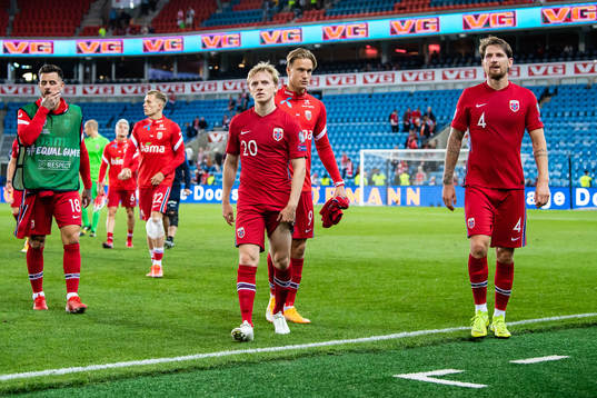 Mats Møller Dæhli and Stefan Strandberg of Norway