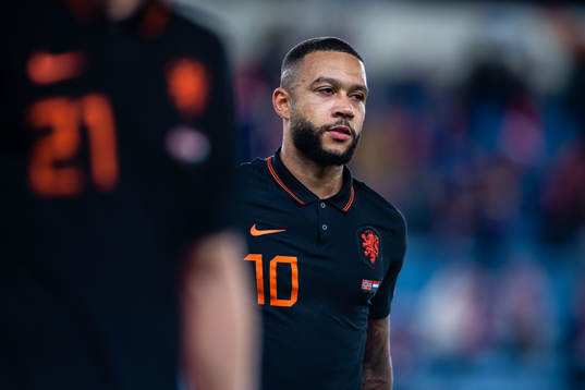 Memphis Depay of Netherlands